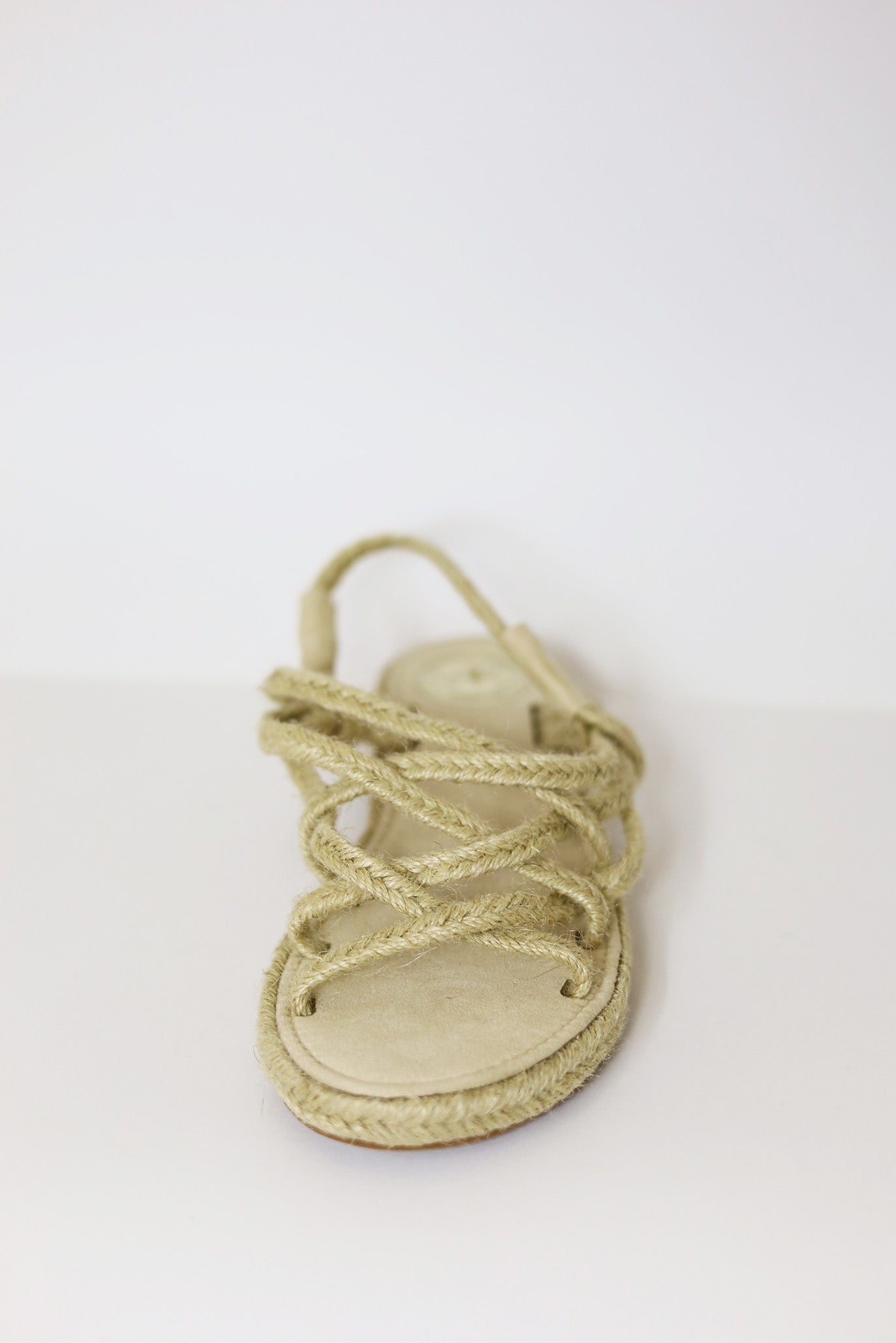 Flat Beige Sandals