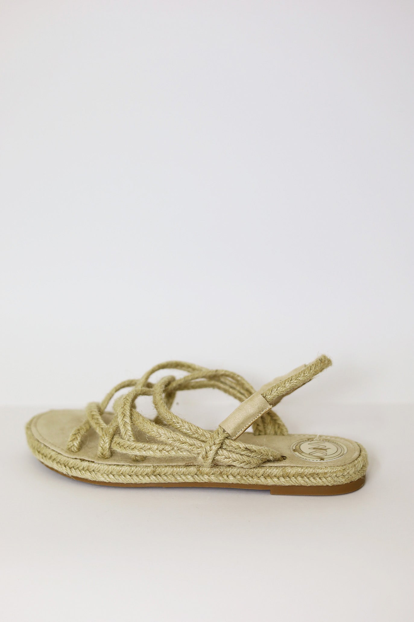 Flat Beige Sandals